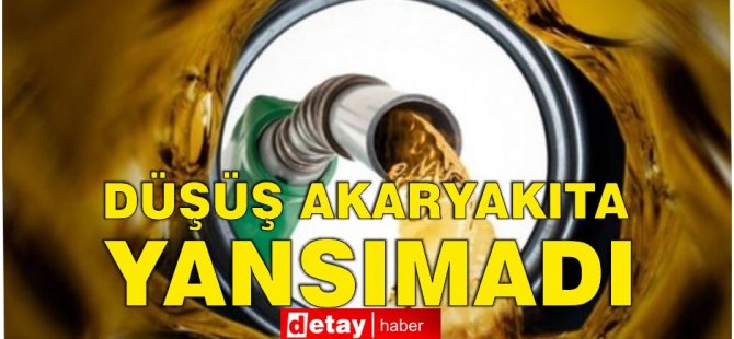 Petrol fiyatında düşüş sürüyor, akaryakıta yansımıyor