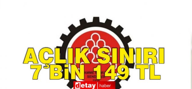 KTAMS: Açlık sınırı 7 bin 149 TL