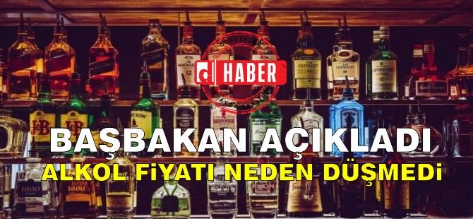 Başbakan Açıkladı... Alkole Neden İndirim Yapılmadı