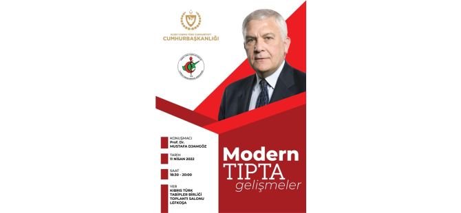 Cumhurbaşkanlığı Himayesinde Modern Tıp Gelişmeler Konulu Konferans Düzenlenecek