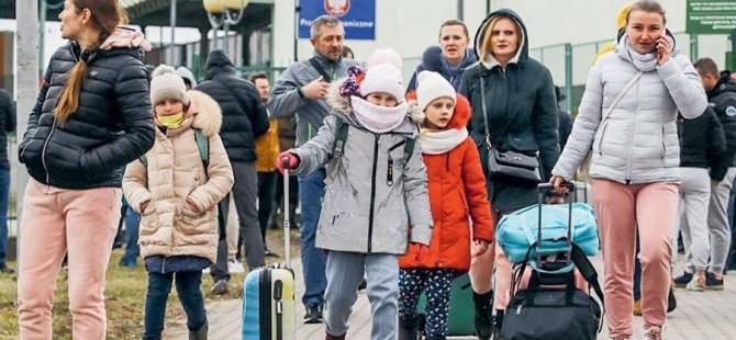 Güney Kıbrıs’a sığınan Ukraynalıların sayısı 14 bine ulaştı