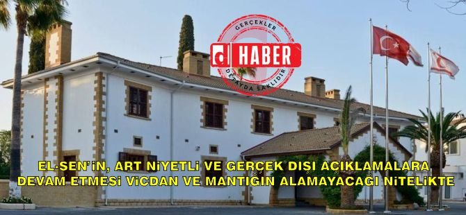 Cumhurbaşkanı Ersin Tatar'ın Her Türlü Yasal Hakkını Saklı Tutacağını Vurgulamakta Fayda Görüyoruz