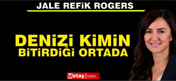 Rogers: Denizi Kimin Bitirdiği Ortadadır Ama Değişim İçin Hiçbir Çaba Yoktur