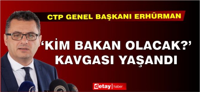 Erhürman: Halk sokakta her dakika ezilirken, ‘kim bakan olacak?’ kavgası yaşandı