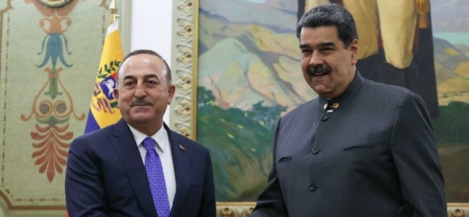 Çavuşoğlu, Venezuela lideri Maduro ile görüştü