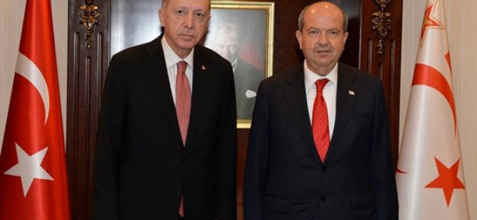 Cumhurbaşkanı Tatar, TC Cumhurbaşkanı Erdoğan'ı Arayarak Bayramını Kutladı