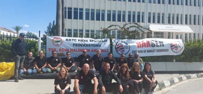 Hava Sporları Federasyonu Çalışanlarının Eylemi Askıya Alındı