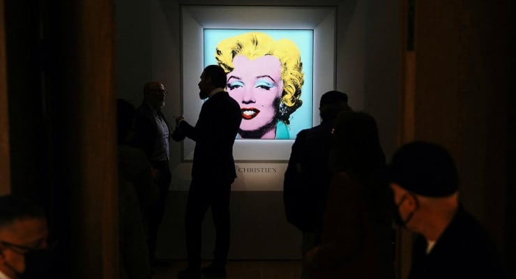 Warhol’un Monroe portresinde rekor fiyat: Dünyanın en pahalı ikinci sanat eseri