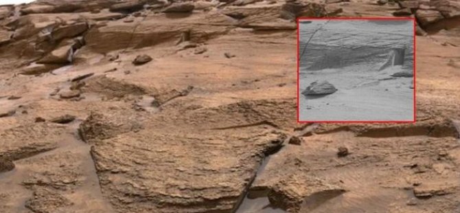 Mars'tan gelen gizemli kapı fotoğrafı sosyal medyada viral oldu