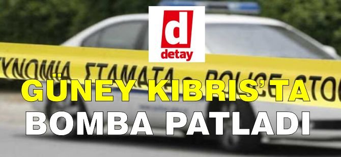 Güney Kıbrıs'ta bomba patladı!