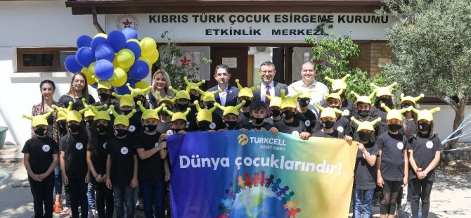 Kuzey Kıbrıs Turkcell 1 Haziran Dünya Çocuk Günü’nde çocuklarla birlikteydi