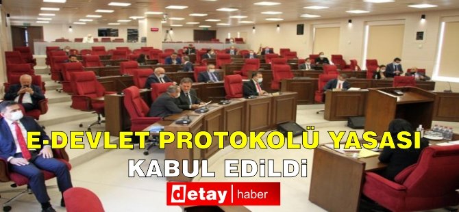 Cumhuriyet Meclisi “e-devlet protokolü yasasını” kabul etti