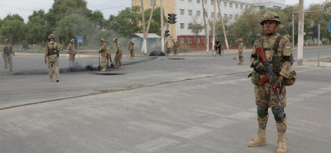 Özbekistan’daki protestolarda can kaybı artıyor