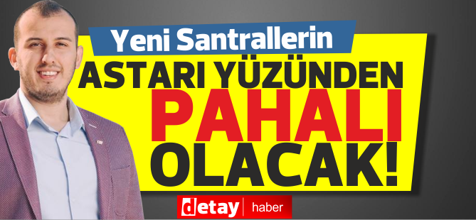 Avcıoğlu "Mobil Treyler Santralleri = 33 Cent($)/kWs" olacak!