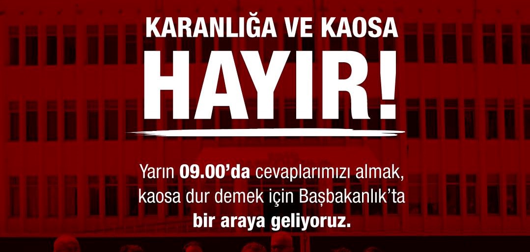 CTP yarın başbakanlık önünde eylem yapacak