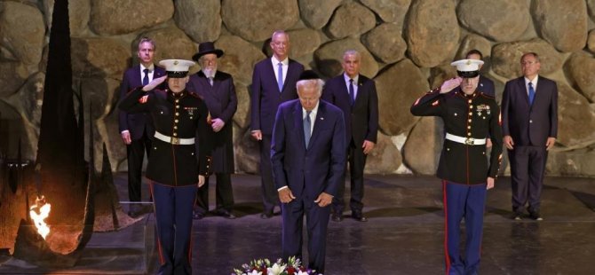 Biden, Yad Vashem Soykırım Anıtı’nı ziyaret etti