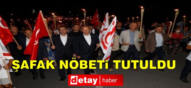 Tatar, Şafak Nöbeti’ne katıldı