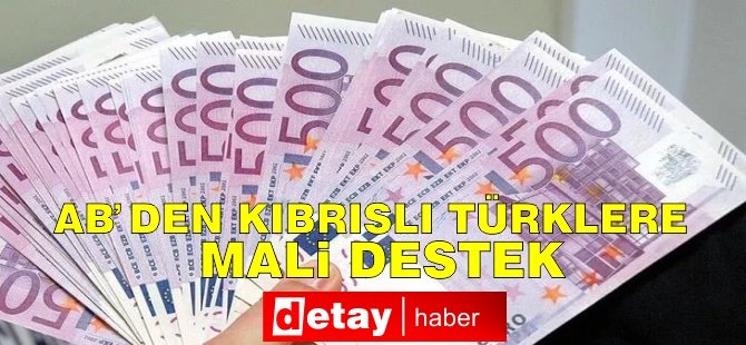 AB'den Kıbrıslı Türklere mali destek...