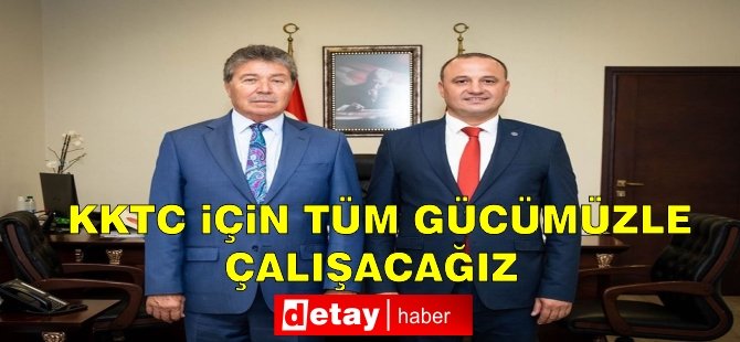 Şan: KKTC için tüm gücümüzle çalışacağız