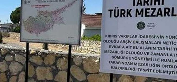 Evkaf, Akçay'daki Tarihi Türk Mezarlığı'nı ortaya çıkardı