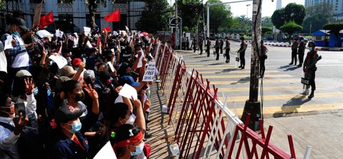 Myanmar'da olağanüstü halin 2023'e kadar uzatıldığı açıklandı