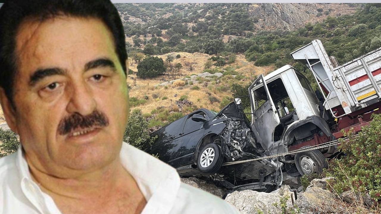 İbrahim Tatlıses, Bodrum'ta trafik kazası geçirdi, araçta sıkıştı!