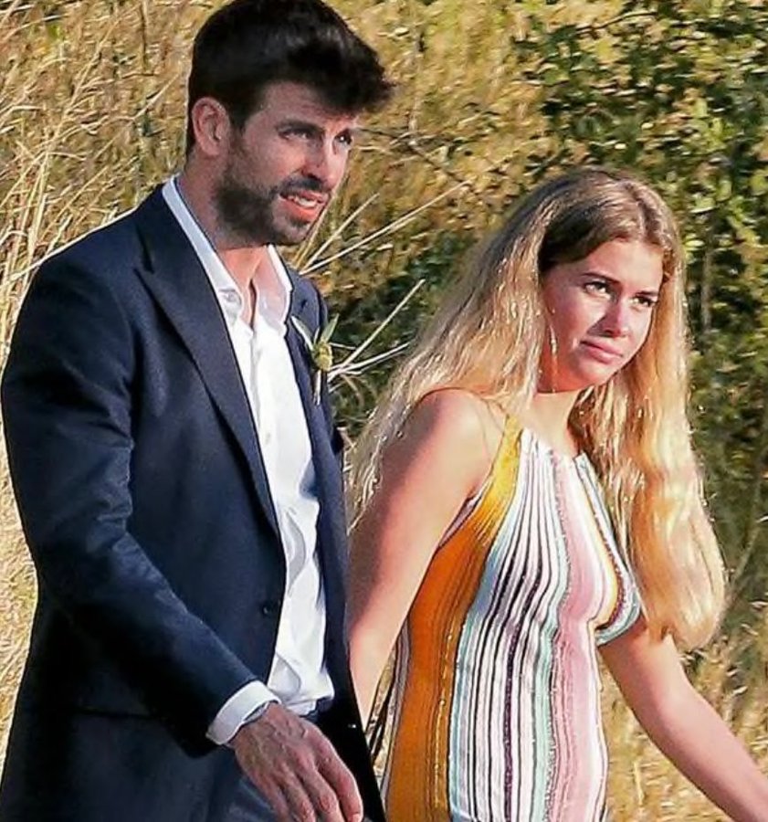 Shakira'dan ayrılan Gerard Pique yeni kız arkadaşıyla ilk kez görüntülendi