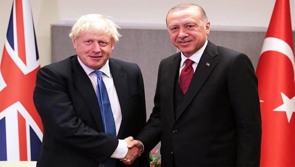 Erdoğan, İngiltere Başbakanı Johnson ile telefonda görüştü