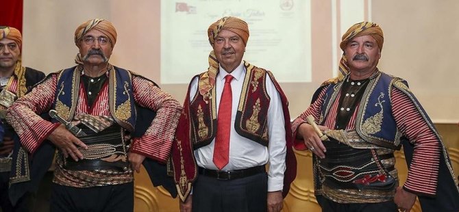 Cumhurbaşkanı Tatar'a, "Seymenbaşı Beratı" takdim edildi