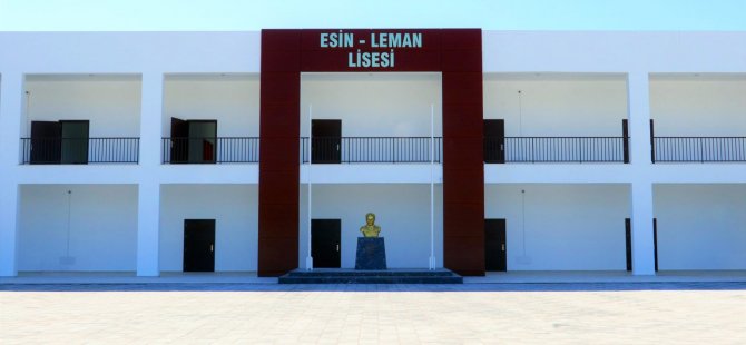 Esin-Leman Lisesi düzenlenen törenle açıldı