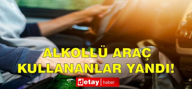 Gönyeli'de alkollü sürücü tutuklandı, trafikten de men edildi!