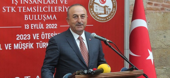 Çavuşoğlu: Türkiye ile birlikte Kıbrıs Türk halkının hak ve çıkarlarımızı korumak için ne gerekiyorsa onu yapacağız