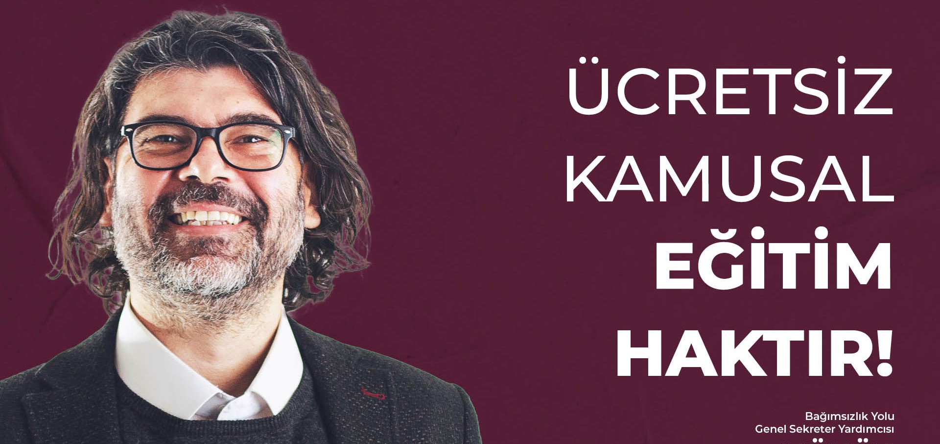 Rahvancıoğlu: Ücretsiz Kamusal Eğitim Haktır!