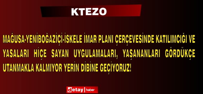 KTEZO basın bildirisi yayımladı