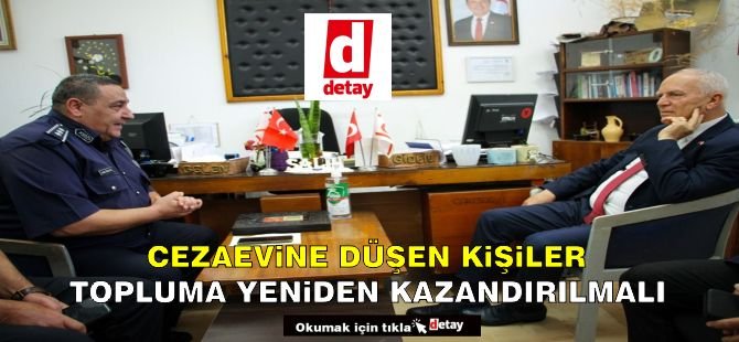 Töre: Cezaevine Düşen Kişiler Topluma Yeniden Kazandırılmalı