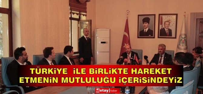 Tatar: Her Daim Türkiye Cumhuriyeti İle Birlikte Hareket Etmenin Mutluluğu İçerisindeyiz