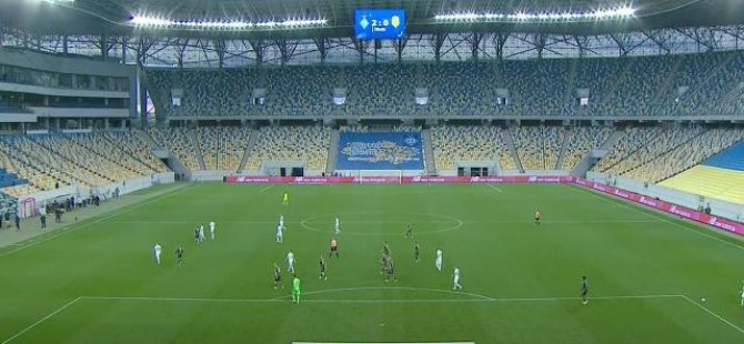 Dinamo Kiev-Rukh Lviv maçına hava saldırısı engeli