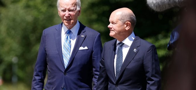 Almanya Başbakanı Scholz, ABD Başkanı Biden ile telefonda görüştü