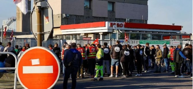 Fransa’da grev krize neden oldu! Hükümetten ‘zorla çalıştırma’ kararı