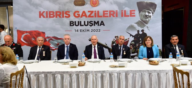 Töre, Gaziantep’te Gazilerle Buluştu