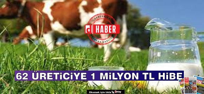 Soğuk zincire geçiş için 62 üreticiye 1 milyon TL hibe veriliyor