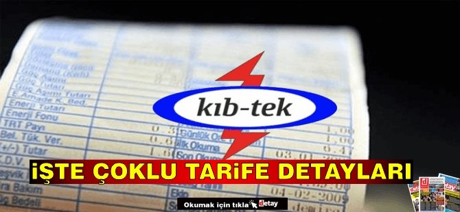 İşte Çoklu Tarife Detayları