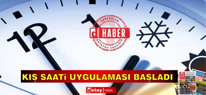 Kış saati uygulaması başladı! Saatlerinizi Ayarlamayı Unutmayın