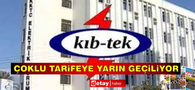 Elektrikte çoklu tarifeye yarın geçiliyor