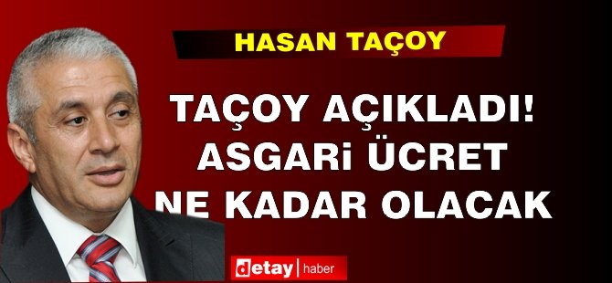 Taçoy'dan Açıklama!