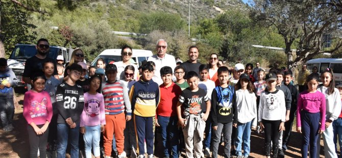 Boğaz piknik alanında çevre temizliği etkinliği yapıldı