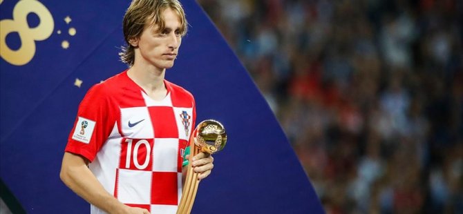 Dünya Kupası'nın son "Altın Top"u Modric'in