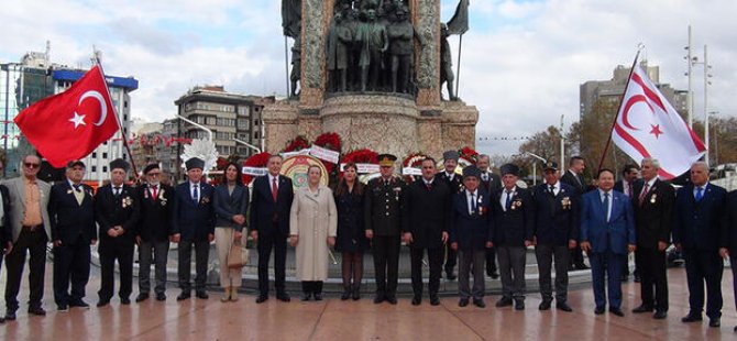 KKTC’nin 39. Kuruluş Yıl Dönümü Taksim Meydanı’nda Kutlandı