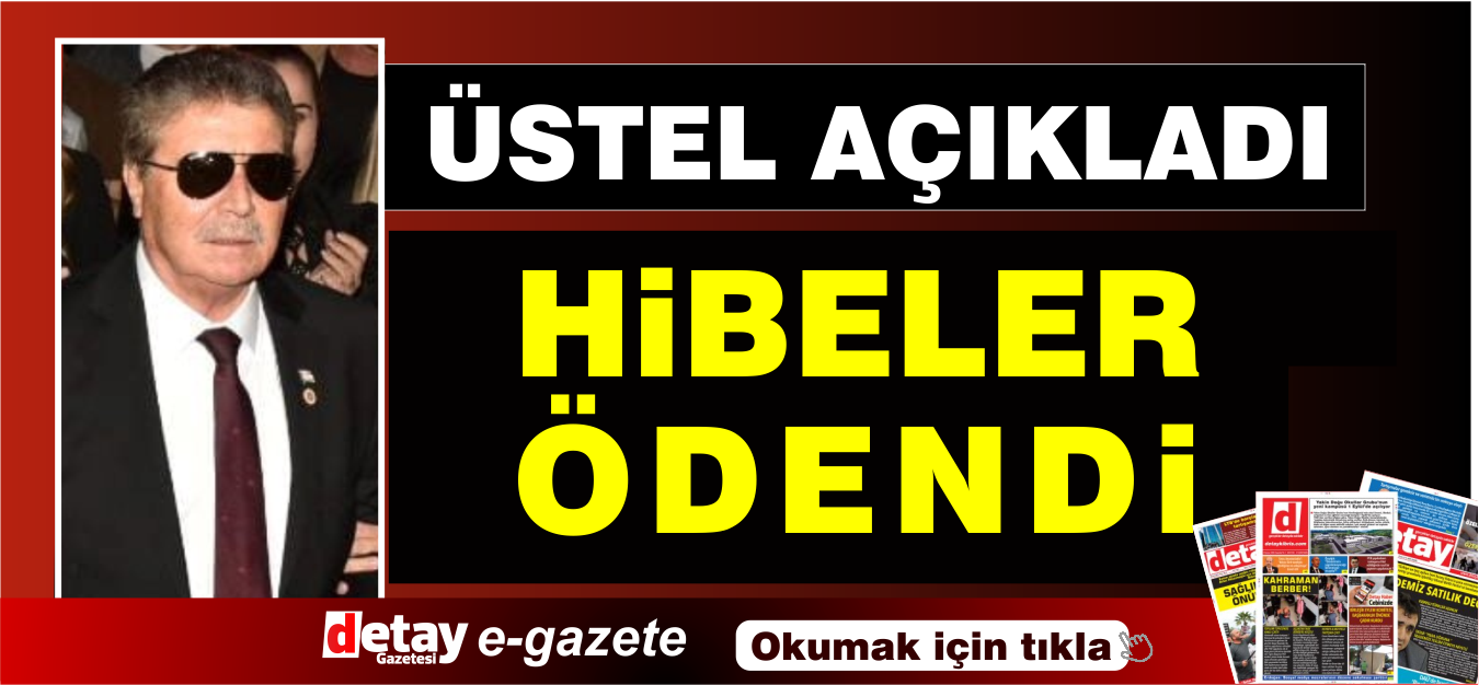 Başbakan hibelerin verildiğini açıkladı!