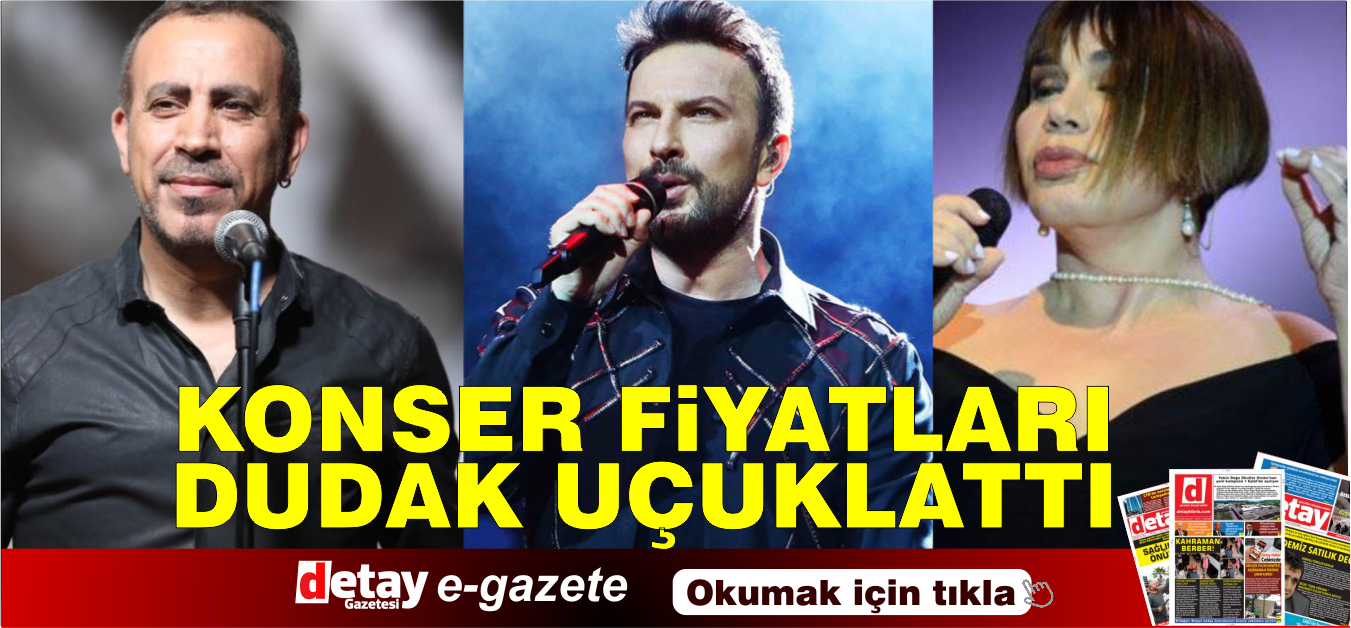 Kıbrıs'ta Tarkan konseri 56 bin 600 TL